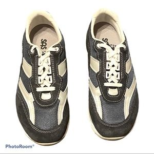 SAS Women's Sneakers in Blue and White